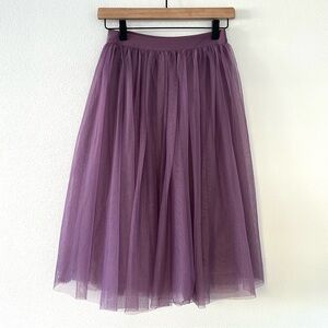 Haute Monde Tulle Skirt Sz S Purple Lavender Romantic Soft Girl Balletcore